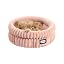 BALANCE Cat Bed Kitten Bed, Washable Round Cat Beds for Indoor Cats, Super Soft Plush Faux Fur Pet Bed for Puppy and Kitten with Anti-Slip Bottom
