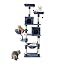 Large 66 Inch Cat Tree Tower with Sisal Scratching Post