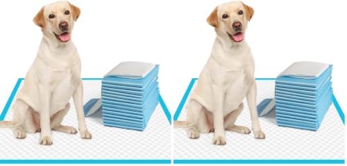 Large Dog Pee Pads 28"x30"-50 Count | Large Puppy Pee Training Pads Super Absorbent & Leak-Proof | Disposable Pet Piddle and Potty Pads for Puppies | Dogs | Doggie