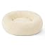 Bedsure Calming Dog Bed Medium Size Dog Donut Washable Pet Bed,30ins Camel