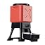 Automatic Dog Feeder for Large Dogs, 14L Capacity, Remote Feeding, Anti-Blockage System, Timed Auto Dog Food Dispenser, 2.4G WiFi App Control，Dual Power Supply,Stainless Steel Bowl