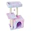 Cute Cat Tree Kitten Cat Tower Condo Cat Furniture Sisal Scratching Posts G