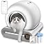 Automatic Litter Box, APP Control, 65L+9L Large Capacity,3 Rolls Litter Bag
