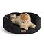 Bedsure Small Dog Bed Washable,Round Cat Beds for Indoor Cats,20in Camel