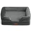 Bedsure Orthopedic Dog Bed Medium Washable Original Design, 28" Grey