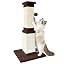 Cat Scratching Post for Indoor Cats, 32Inch Sisal Cat Scratcher, Beige