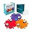 Speak Up! Get Started Kit with Clearer Upward-Facing Sound | 6 Recordable Buttons w/Pre-Installed Batteries & 3 HexTile Button Mats | Training Dog & Cat Communication Buttons