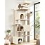 Globlazer Large Cat Tree for Large Adult Cats, Tall Sturdy Cat Tower, S80
