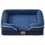 Bedsure Orthopedic Dog Bed Medium Washable Original Design, 28" Grey