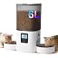 Automatic Cat Feeder, 4L Cat Food Dispenser with 10s Voice Recorder, Pet Feeder up to 8 Meals per Day, Timed Dog Feeder with Dry Food Sealed Ring