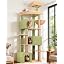 Globlazer Large Cat Tree for Large Adult Cats, Tall Sturdy Cat Tower, S80