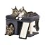 Cat Tree for Large Cats, 20x16.5 Perch Bed for Adult Senior Cats