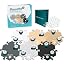 Speak Up! Get Started Kit with Clearer Upward-Facing Sound | 6 Recordable Buttons w/Pre-Installed Batteries & 3 HexTile Button Mats | Training Dog & Cat Communication Buttons