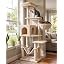 Hey-brother Cat Tree, Multi-Level Sisal Covered Scratching Posts, MPJ050W