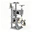Sweetcrispy 54-inch Cat Tree Tower with Scratching Posts, Indoor Use