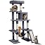 Yaheetech 63in Sturdy Large Cat Tree for Indoor Heavy Cats, Tall Tower