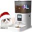 Automatic Cat Feeder, 4L Cat Food Dispenser with 10s Voice Recorder, Pet Feeder up to 8 Meals per Day, Timed Dog Feeder with Dry Food Sealed Ring