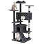 Sweetcrispy 54-inch Cat Tree Tower with Scratching Posts, Indoor Use