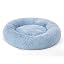Bedsure Calming Dog Bed Medium Size Dog Donut Washable Pet Bed,30ins Camel