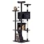 FDW | 54" Cat Tree Tower | Dark Gray | Multi-Level Indoor Activity Center