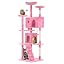 FDW | 54" Cat Tree Tower | Dark Gray | Multi-Level Indoor Activity Center