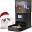 Automatic Cat Feeder, 4L Cat Food Dispenser with 10s Voice Recorder, Pet Feeder up to 8 Meals per Day, Timed Dog Feeder with Dry Food Sealed Ring