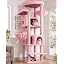 Globlazer 74in Heavy Duty Cat Tree Tower for Indoor Cats Large Adult, S74