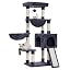 Hey-brother Cat Tree Tower with Large Bed, Hammocks, Scratcher, MPJ006SW