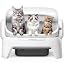 Meowant Extra Large Automatic Litter Box Infrared Scanning and Anti-Pinch
