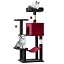 Sweetcrispy 44 Inch Cat Tree Tower for Indoor Cats and Kittens