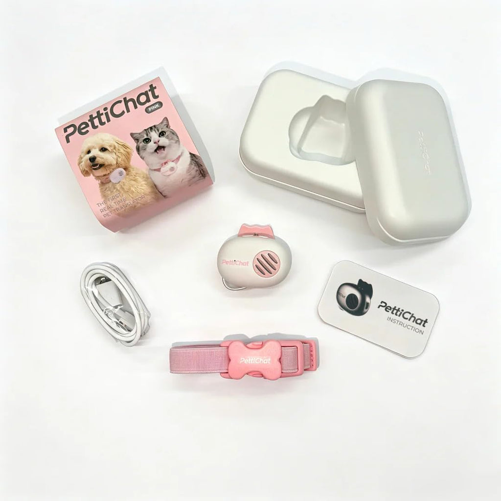 AI Pet Translator - Real-Time Dog & Cat Vocalization Decoder (Pink)