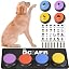 Dog Buttons for Communication,Talking Buttons for Dogs,8 Recordable Sound Buttons + 24 Scene Patterns + 1 Dog Button Mat+ 16 AAA Batteries，30 Seconds Dog Buttons for Pet Sound Training Toy