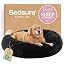 Bedsure Calming Dog Bed Medium Size Dog Donut Washable Pet Bed,30ins Camel