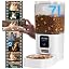 Frienhund Automatic Cat Feeder with 2K Camera: 5G WiFi Automatic Dog Feeder with Night Vision,Cat Food Dispenser with 7L Large Food Storage Container for Multiple Pet,Detachable for Easy Clean -29 Cup