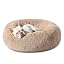 Bedsure Calming Dog Bed Medium Size Dog Donut Washable Pet Bed,30ins Camel