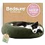 Bedsure Calming Dog Bed Medium Size Dog Donut Washable Pet Bed,30ins Camel