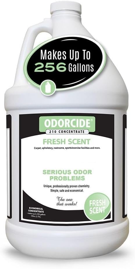 Odorcide Odor Eliminator Concentrate: Odor Eliminator for Strong Odor on Carpets, Hardwood & More - Smoke, Sweat & Pet Odor Eliminator for Home w/Non-Enzymatic Formula, 16 oz…