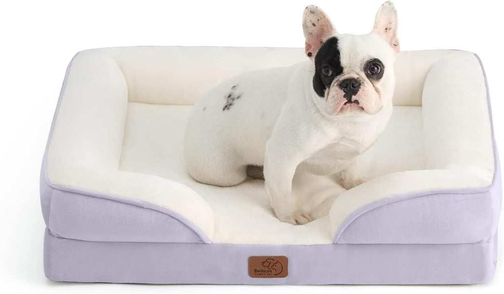 Bedsure Orthopedic Dog Bed Medium Washable Original Design, 28" Grey