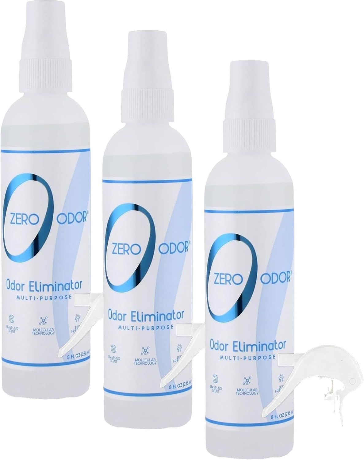 Zero Odor - Multi-Purpose Strong Odor Eliminator for Home, Office, Car, Bathroom, Hotel, Room Deodorizer, and Odor Neutralizer, 64oz Refill