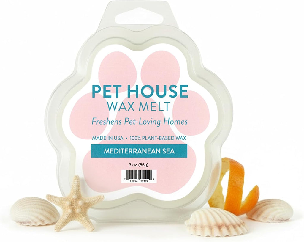 Fresh Citrus Scented Wax Melts Plant-Based Wax, 4 Pack Pet House