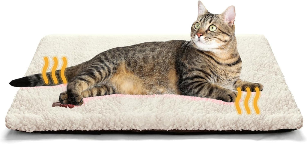 Mora Pets Self Warming Cat Bed Self Heating Cat Dog Mat Pet Pad Extra Warm