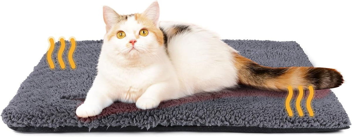 Mora Pets Self Warming Cat Bed Self Heating Cat Dog Mat Pet Pad Extra Warm