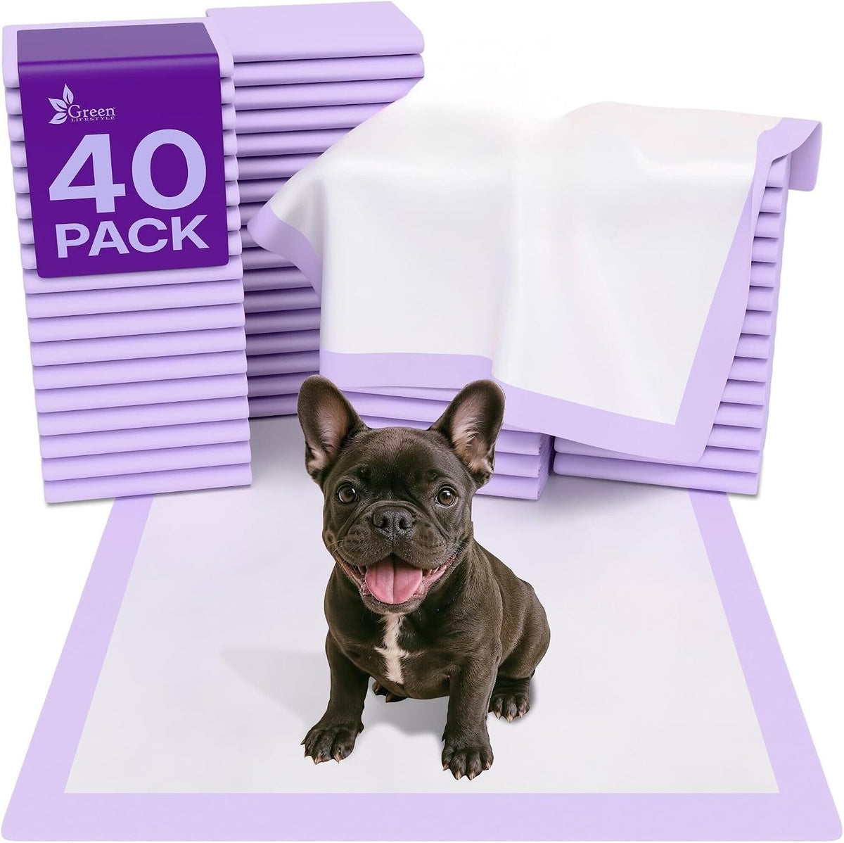 Washable Underpads - Large Pads for use as Incontinence Bed Pads, Reusable Pet Pads, Great for Dogs, Cats, Bunny, Seniors Bed Pad (Pack of 2 - 41x41)