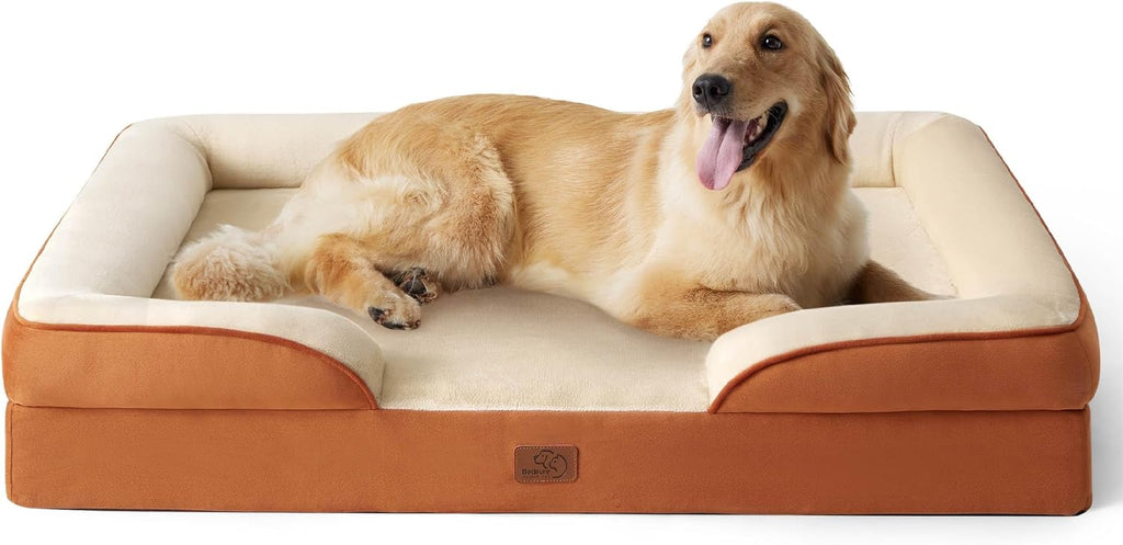 Bedsure Orthopedic Dog Bed Medium Washable Original Design, 28" Grey