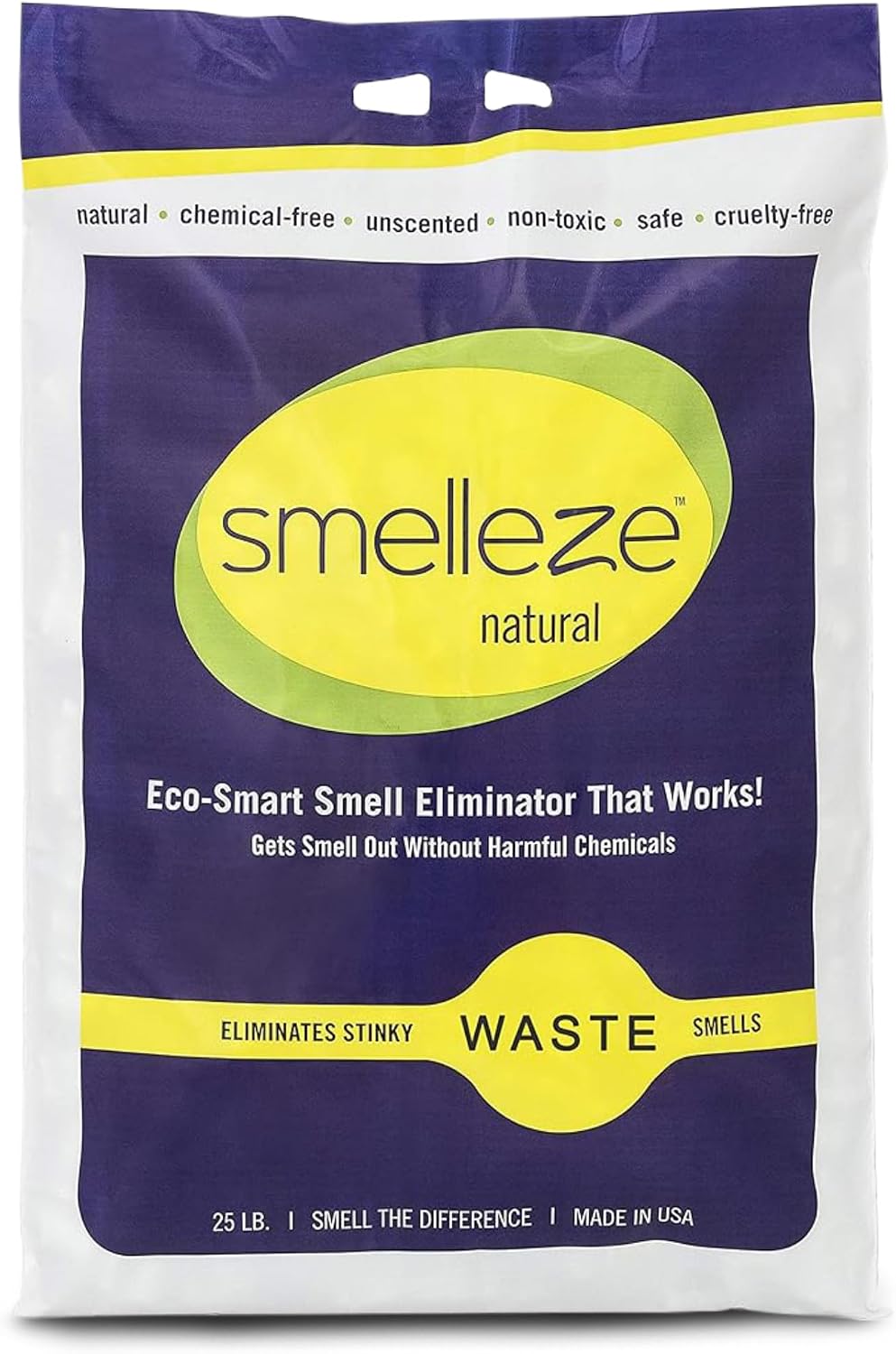 SMELLEZE Animal Waste & Manure Smell Removal Granules - 50 lb. Bag