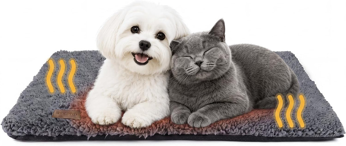 Mora Pets Self Warming Cat Bed Self Heating Cat Dog Mat Pet Pad Extra Warm