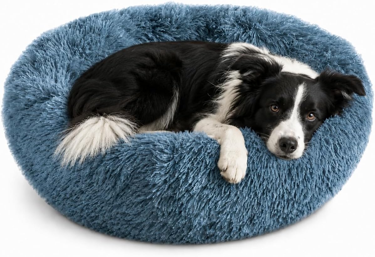 Cat Beds for Indoor Cats & Small Dog, Fluffy Cat Bed