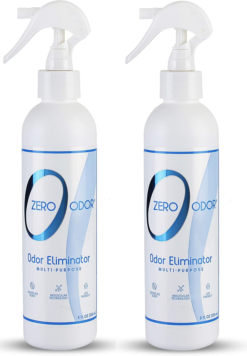 Zero Odor - Multi-Purpose Strong Odor Eliminator for Home, Office, Car, Bathroom, Hotel, Room Deodorizer, and Odor Neutralizer, 64oz Refill
