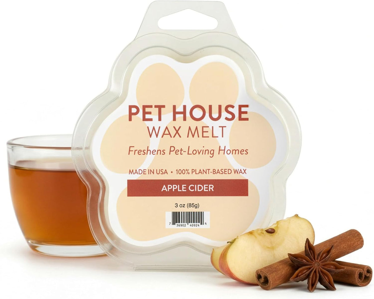 Fresh Citrus Scented Wax Melts Plant-Based Wax, 4 Pack Pet House