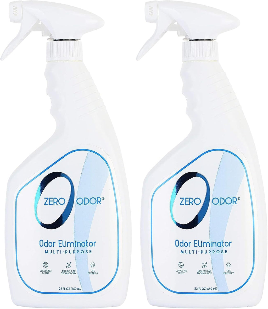 Zero Odor - Multi-Purpose Strong Odor Eliminator for Home, Office, Car, Bathroom, Hotel, Room Deodorizer, and Odor Neutralizer, 64oz Refill